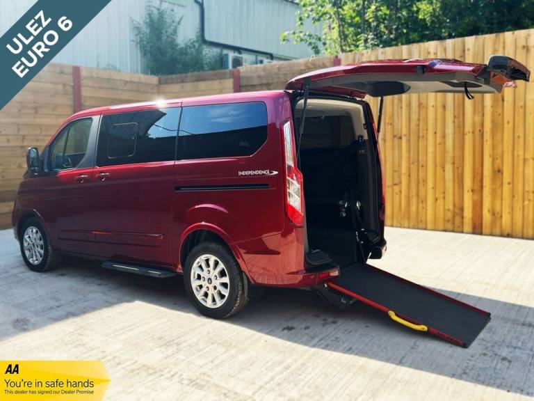 2020 Ford Tourneo Custom 5 Seat Wheelchair Accessible Disabled Access Vehicle WAV MPV Diesel Manual