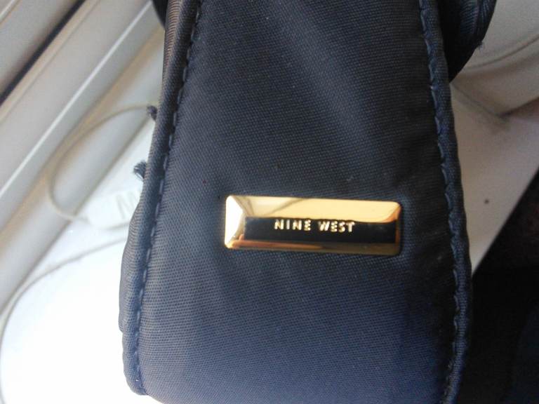 STYLISH Quilted Fabric NINE WEST bag    