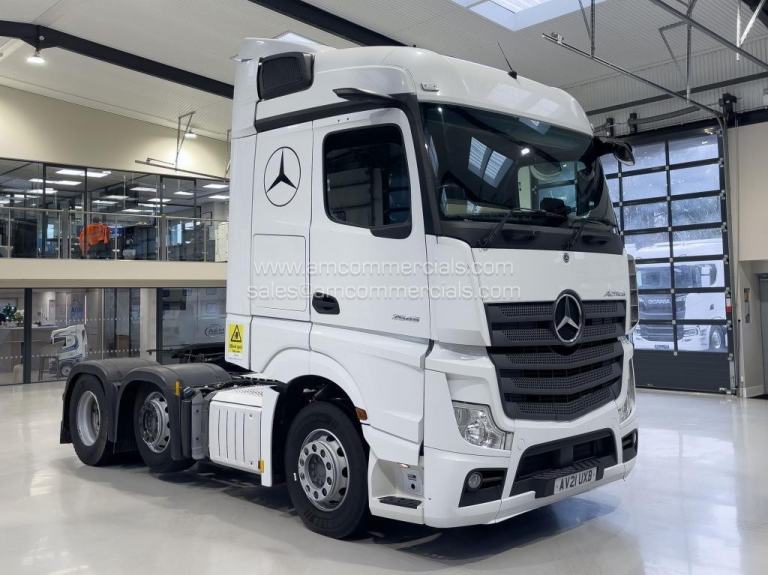 2021 (21) MERCEDES-BENZ ACTROS 2545 6X2 MIDLIFT HIGH SLEEPER CAB