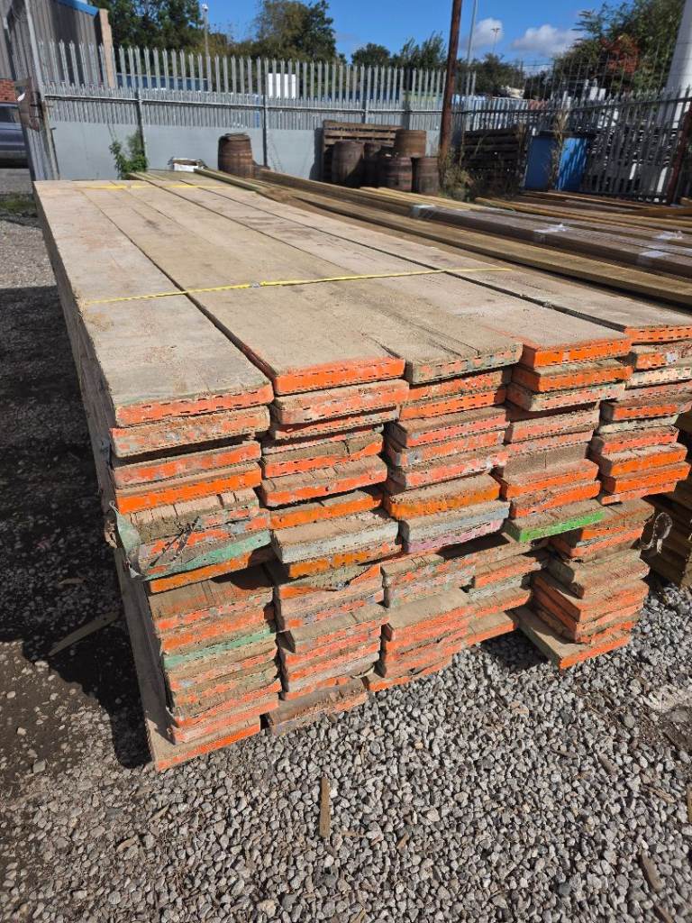 Reclaimed Scaffolding Boards 3.9M