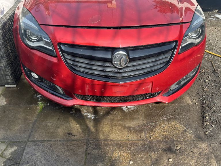 Vauxhall insignia head lights plus bumper