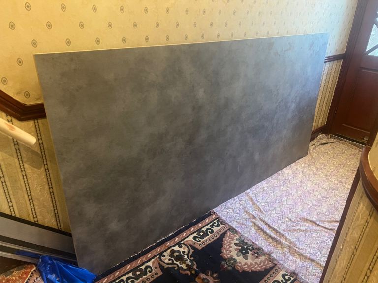 Concrete effect 18mm mdf sheet