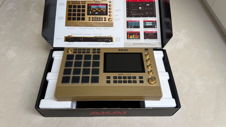 Akai MPC Live II GOLD Edition RARE | Boxed | Mint