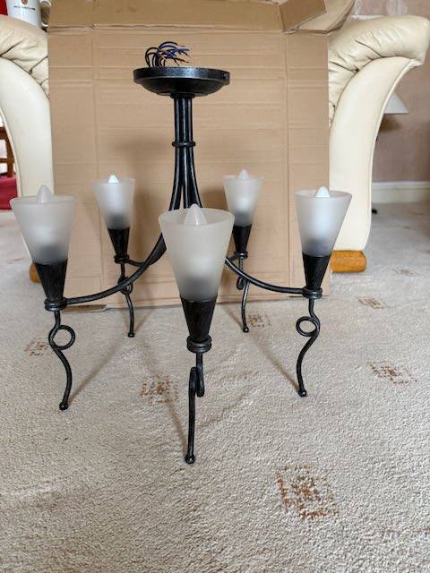 Chandelier Ceiling Light 5 Bulbs