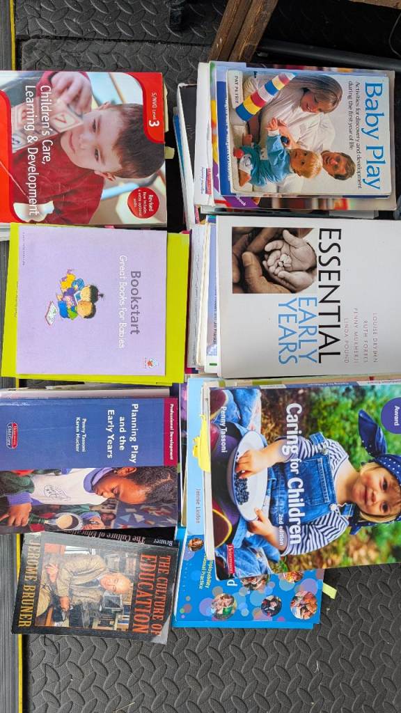Educational books child care