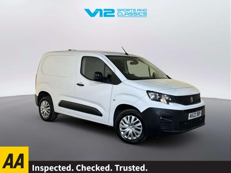 2022 Peugeot Partner 1000 1.5 BlueHDi 100 Professional Prem Van [6 Spd] PANEL VAN DIESEL Manual