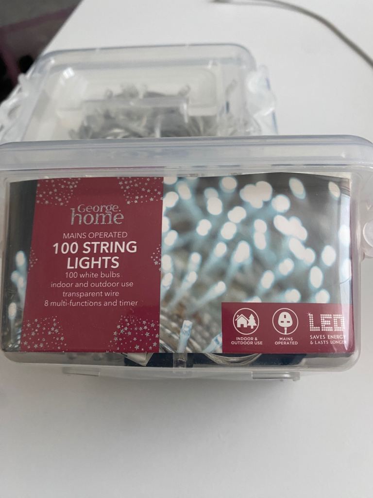 200 LED Xmas tree lights 