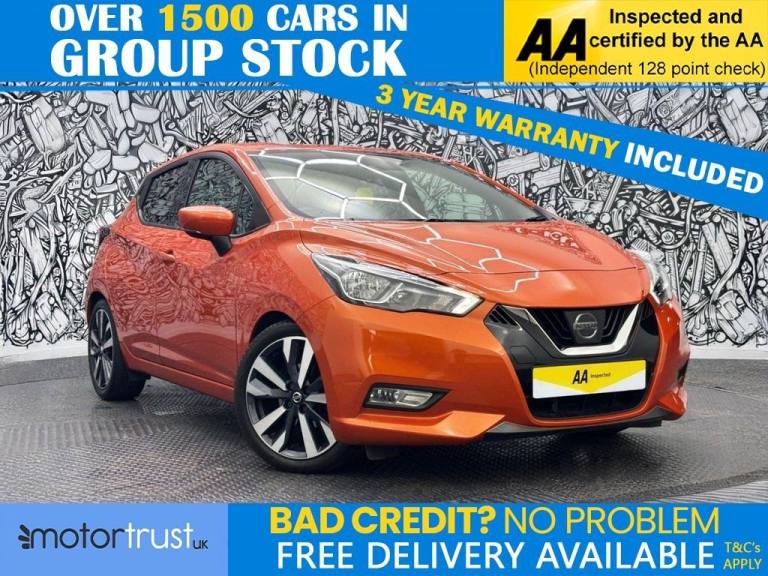 2019 Nissan Micra 1.0 DIG-T Tekna Hatchback 5dr Petrol Manual Euro 6 (s/s) (117 ps) Hatchback Pet...