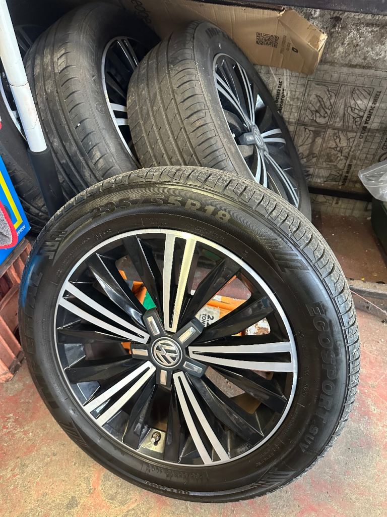 Tiguan alloys and tyres 