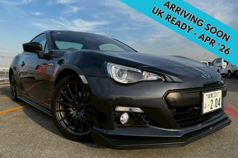SUBARU BRZ Premium Sport Package JDM Manual 2014