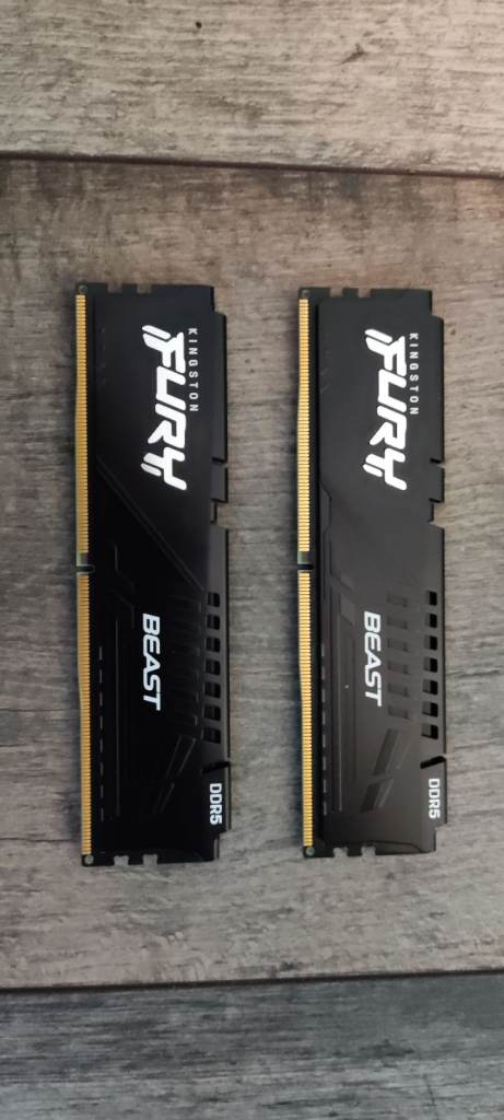 Kingston FURY Beast DDR5 RAM 32GB Kit (2x16GB) – As Good As New