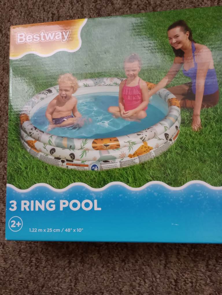 3 ring paddling pool 