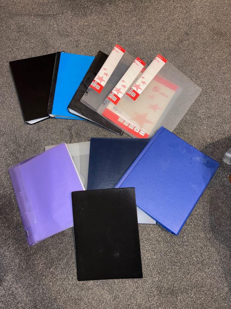 A4 folders 