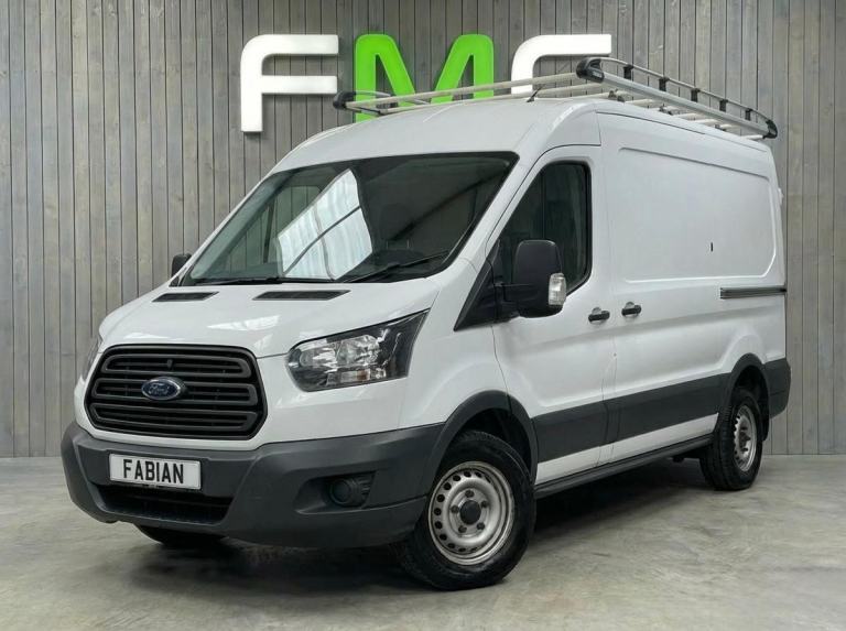 2018 Ford Transit 2.0 350 FWD L2 H2 **NO VAT - Air Con - Roof Rack - Ladder**