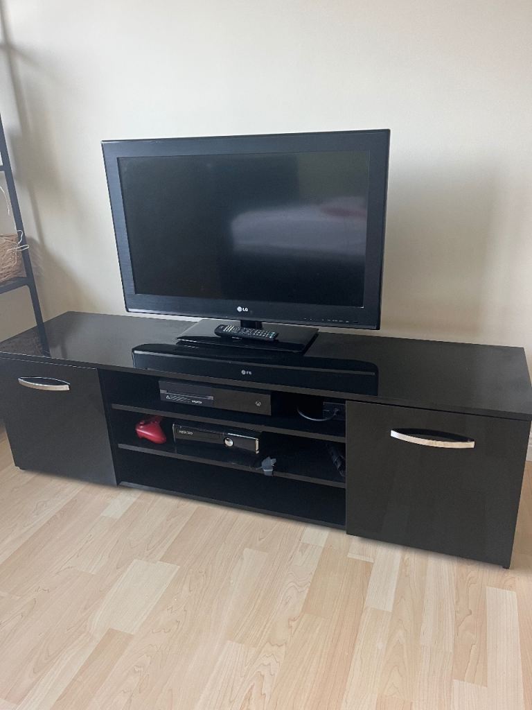 image for Black tv stand