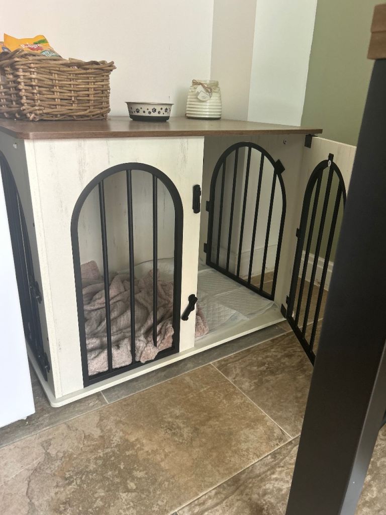 Wooden Dog Crate 