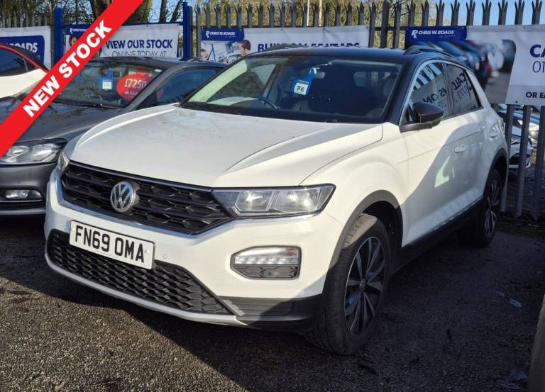 2019 69 VOLKSWAGEN T-ROC 1.0 TSI GPF DESIGN SUV 5DR PETROL MANUAL EURO 6 (S/S) (