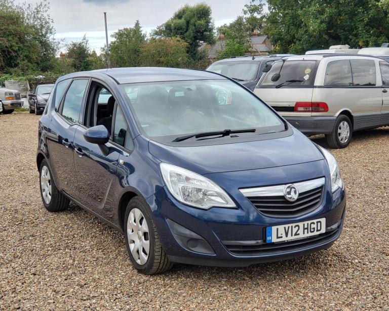 2012 VAUXHALL MERIVA 1.7 CDTi 16V EXCLUSIVE 5 DOOR 5 SEATER AUTOMATIC BLUE