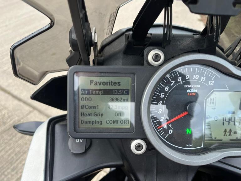 2013 13 KTM ADVENTURE 1190 13 ORANGE N ICE HISTORY HPI CLEARTOURERNEW MOT