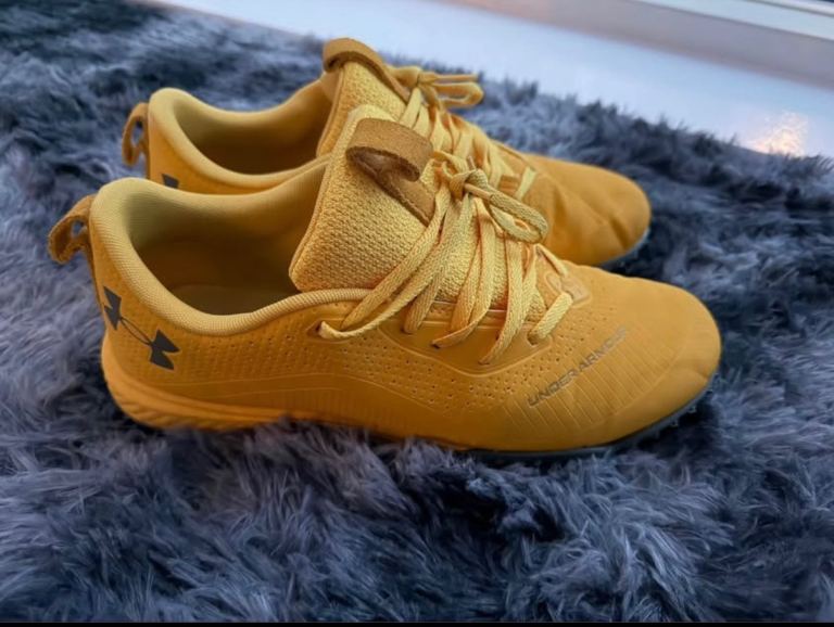 Under Armour Charged Revitalize - Mustard/Taxi Yellow (Size UK 8.5 / EU 43