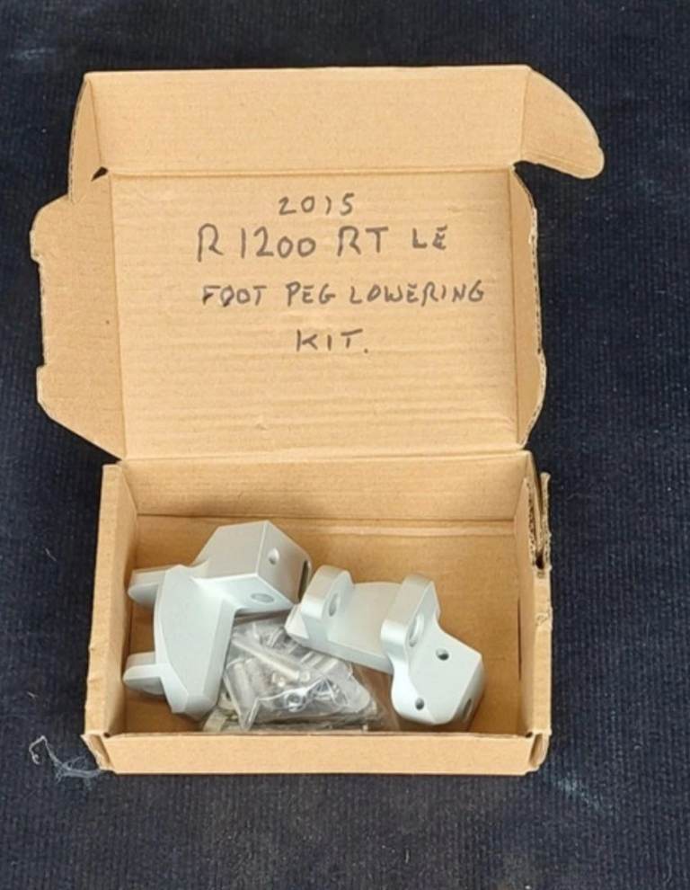 BMW R1200RT lower foot peg kit