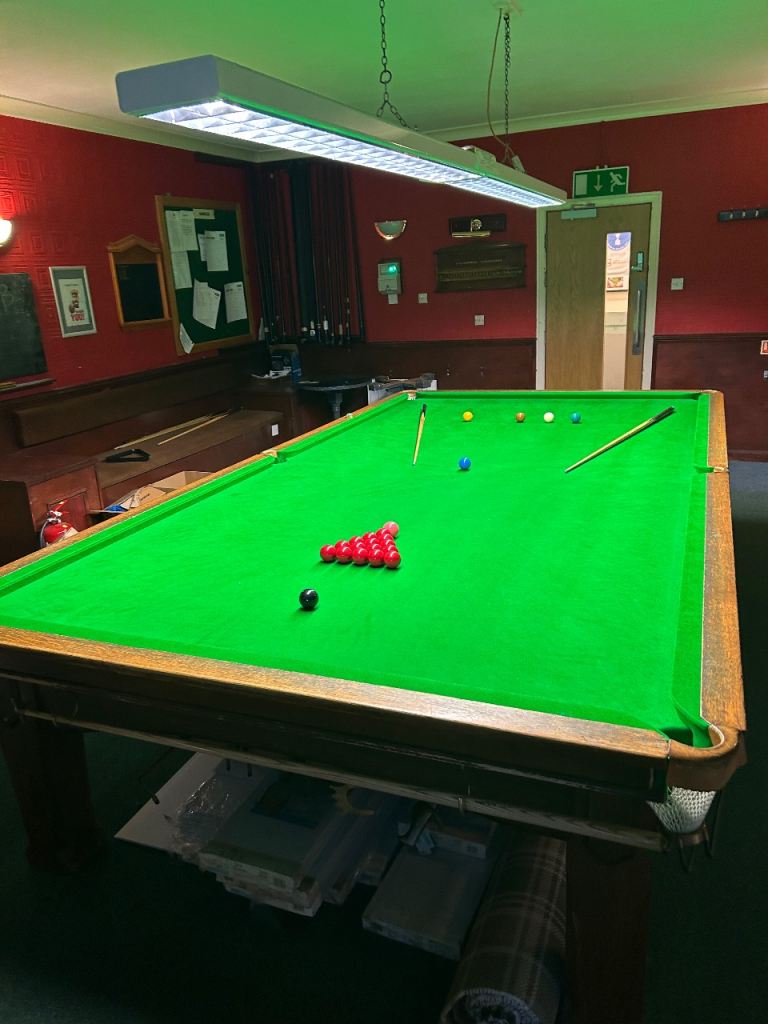 Snooker tables