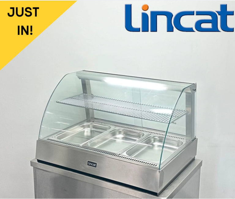 PAY OVER 3 MONTHS! - Used Lincat 1085mm Heated Countertop Glass Display Case