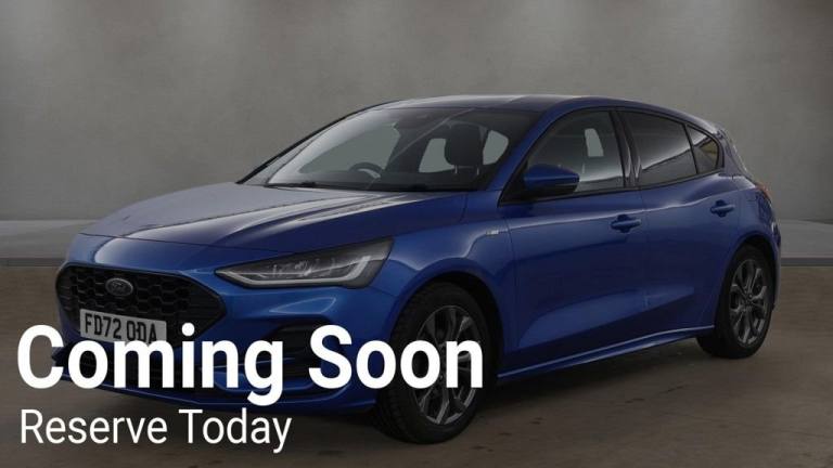2022 Ford Focus 1.0 EcoBoost ST-Line 5dr HATCHBACK PETROL Manual