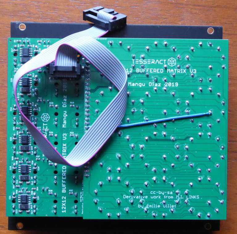 Tesseract Modular 12x12 Matrix Eurorack Module CASH ON COLLECTION ONLY