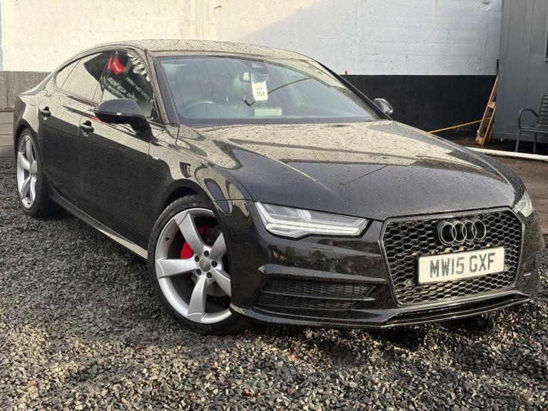 2015 Audi A7 3.0 A7 Sportback TDI Black Edition Quattro Semi-Auto 4WD 5dr Coupe Diesel Automatic