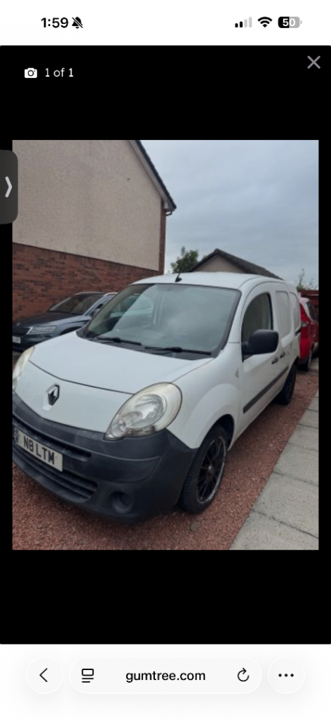 Renault, KANGOO, Car Derived Van, 2011, Manual, 1461 (cc)