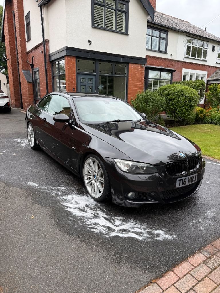 2009 BMW 3 Series E93 335i N54 LCI M Sport DCT - FSH 97k miles - Ruby Black Individual Paint