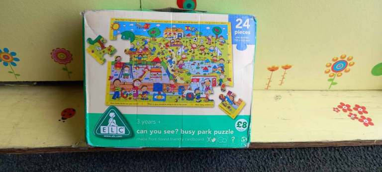 ELC can you see? busy park 24 piece puzzle