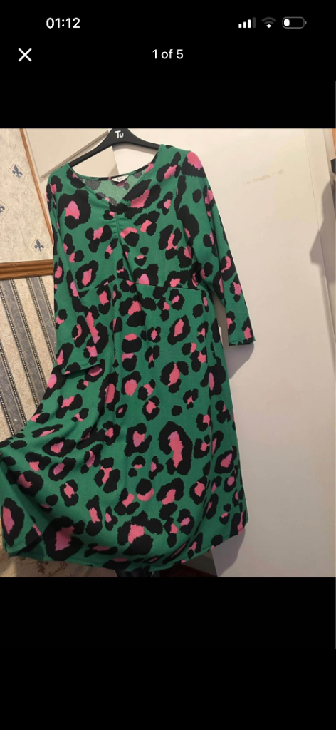 womens lovly green dress
