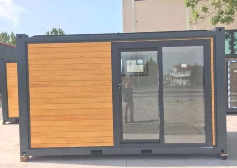 13ft Portable Container Office/Garden Room with Sliding Door