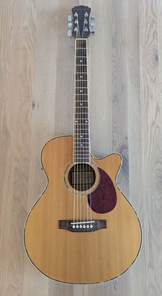 image for Freshman FA1AN electro acoustic guitar with bag