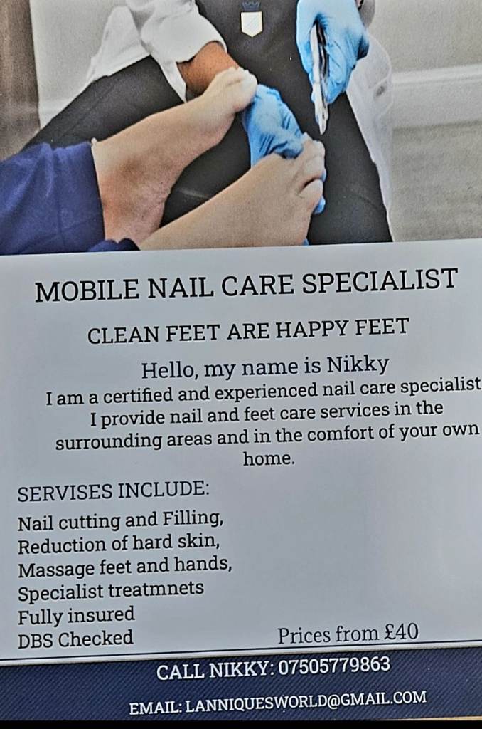 Mobile Nail Care Specialist 
