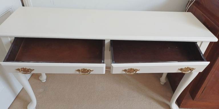 Vintage Solid Wood Console Table