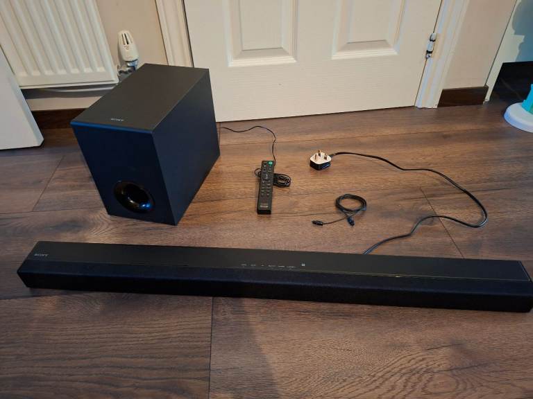 Sony speaker system with subwoofer