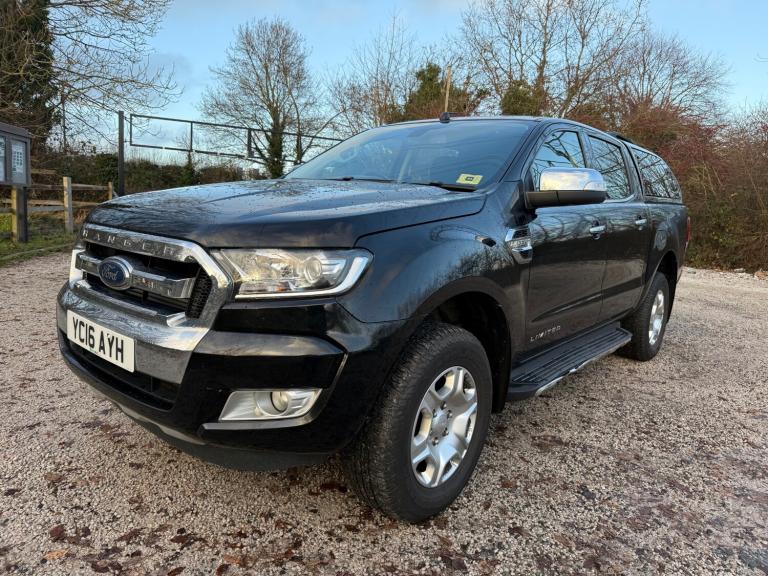 2016 16 FORD RANGER 2.2 D/CAB LIMITED LOW 93K FULL HISTORY MOT 12/26 PX SWAPS