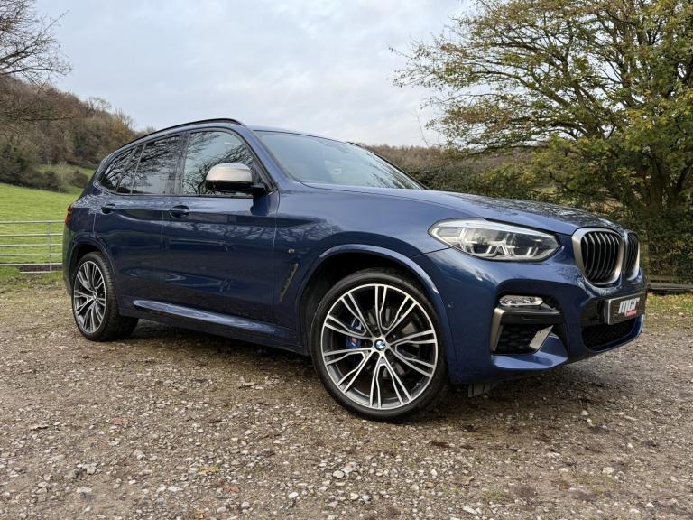 BMW X3 M40i, 2018/18, 69k, Phytonic Blue, Tartufo Leather, Big Spec
