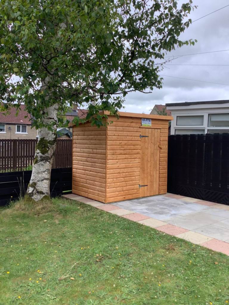 7X5 Pent 20mm Log effect SUPPLIED & FITTED 