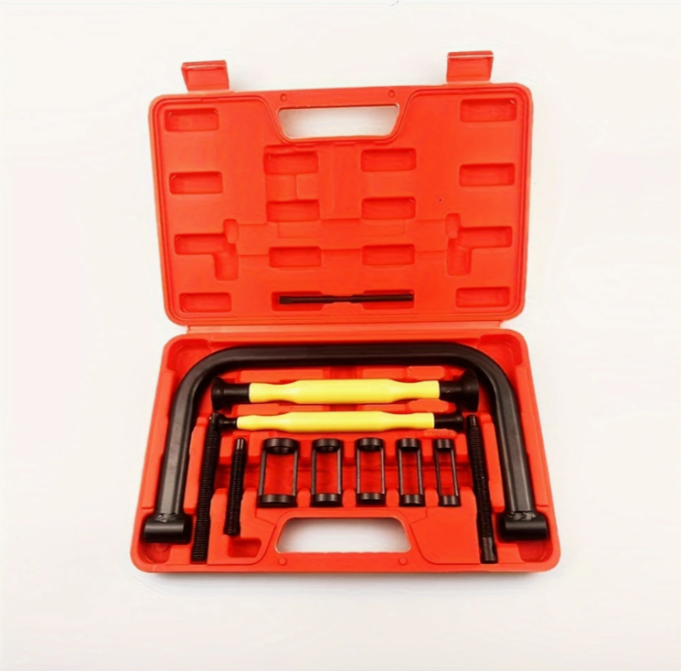 Valve Spring Compressor Set, 12pcs Valve Spring Clamp Removal Tool 