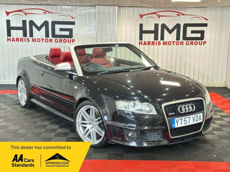 2007 Audi RS4 Cabriolet 4.2 quattro 2dr CONVERTIBLE Petrol Manual