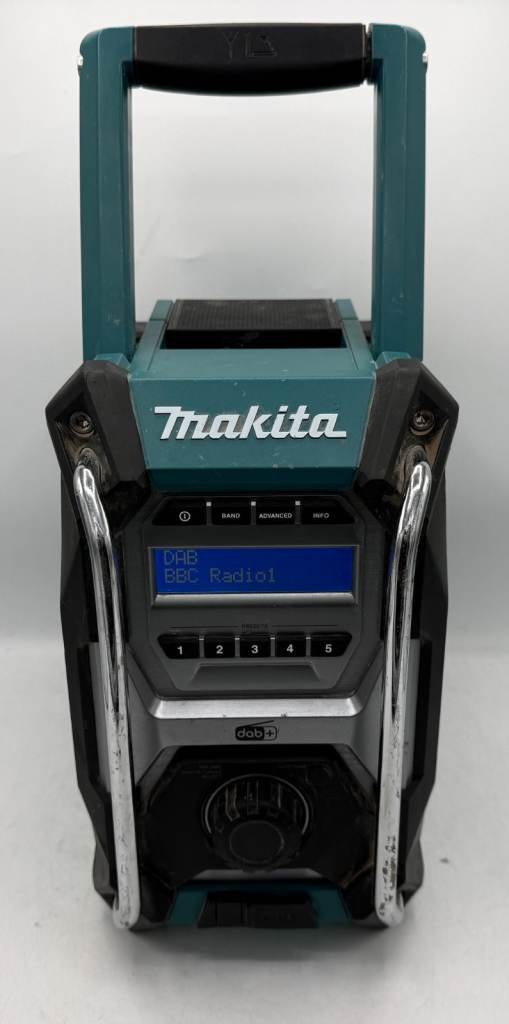 Makita MR003G 2024 XGT DAB+ Job Site Radio BARE UNIT BODY ONLY - TESTED WORKING