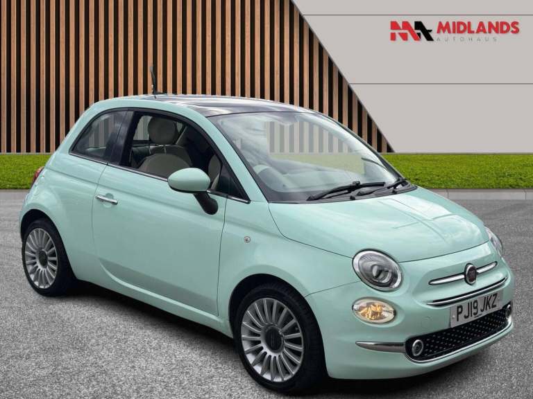 2019 Fiat 500 1.2 Lounge 3dr HATCHBACK PETROL Manual