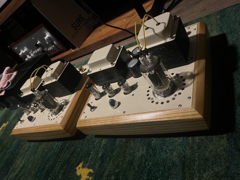 Valve mono block amplifier