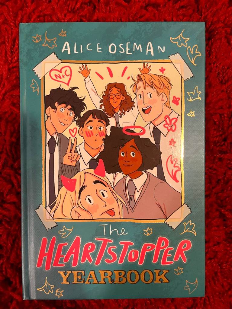 The Heartstopper Yearbook – Alice Oseman | Hardback LGBTQIA+ | Heartstopper Companion Book