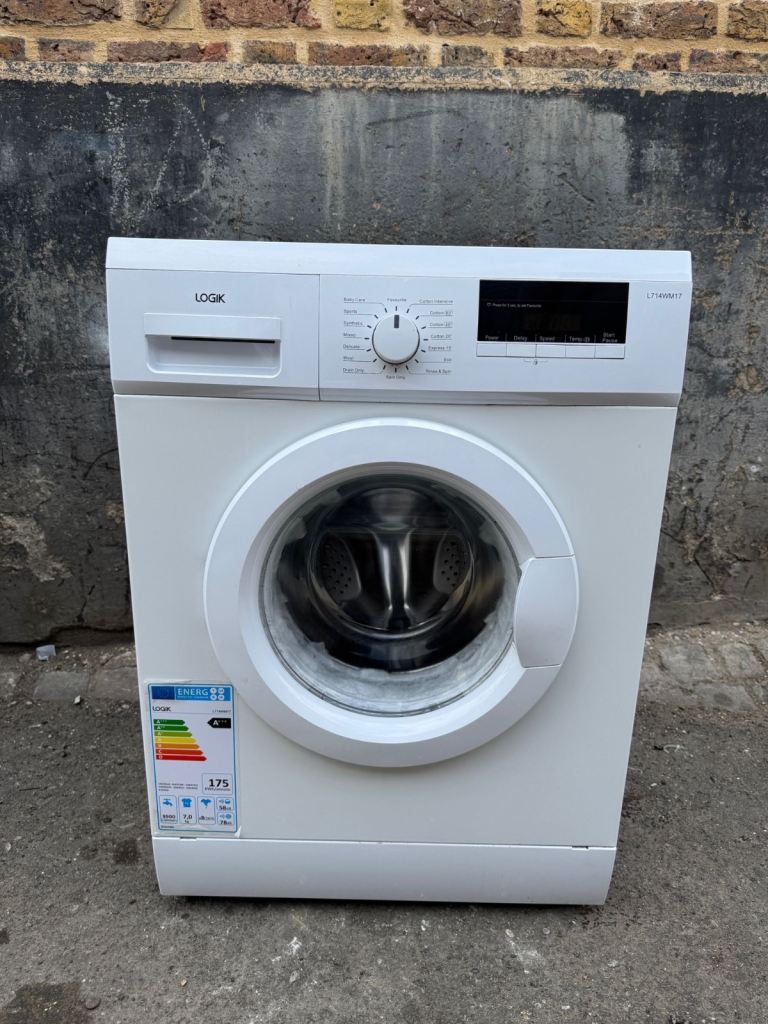 Logik 7kg 1200 rpm White Digital Washing Machine With Free Delivery 🚚 