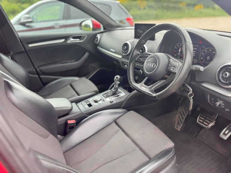 2016 Audi A3 2.0 TFSI S line Sportback S Tronic Euro 6 (s/s) 5dr HATCHBACK Petrol Automatic